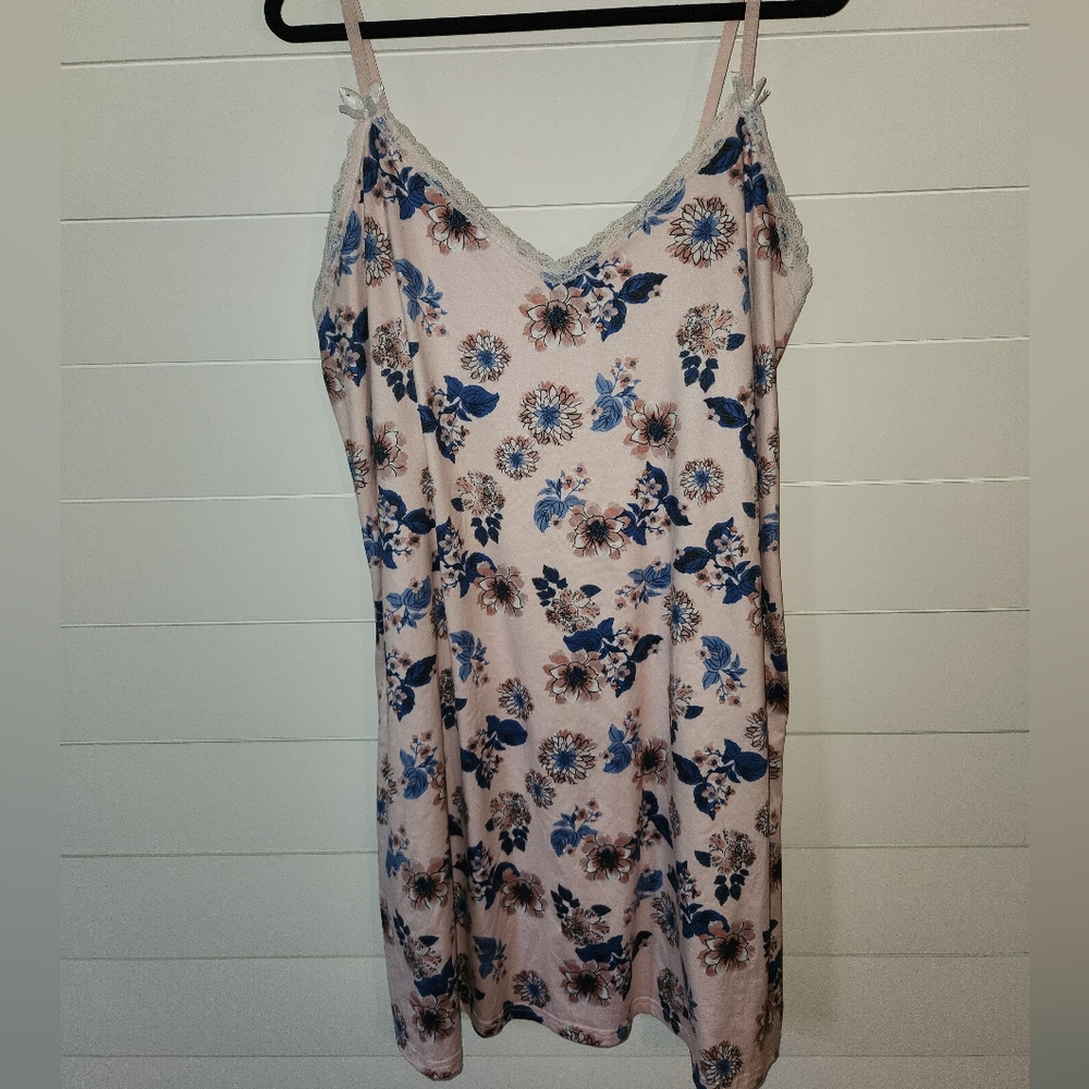 Nightgown Soft Pink Floral